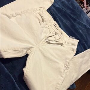 original levis White skinny Jeans